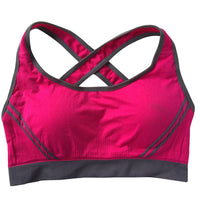 Sexy Padded Sports Bra (Hot Pink) - Queenruler