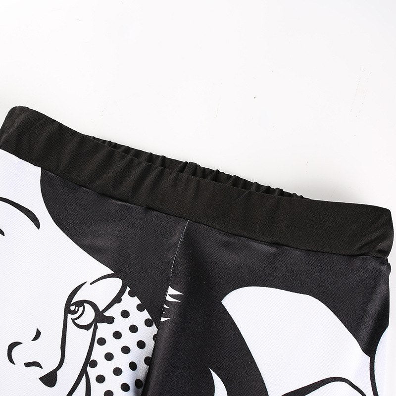 High Waist Love Squat Leggings - Queenruler