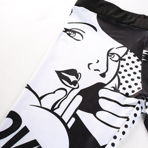 High Waist Love Squat Leggings - Queenruler