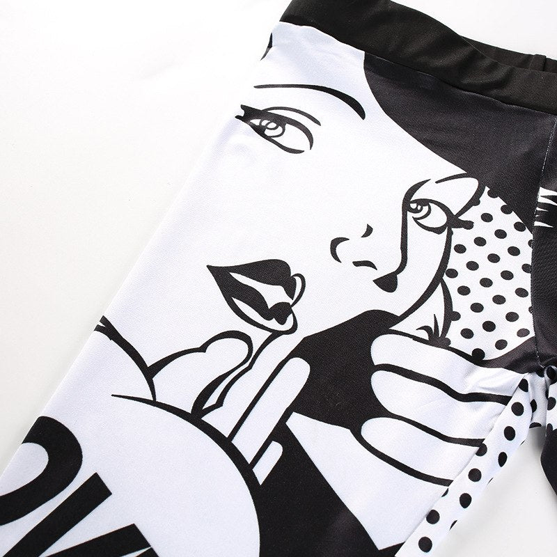 High Waist Love Squat Leggings - Queenruler