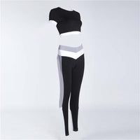 Two Piece Sport Suit (Gray) - Queenruler