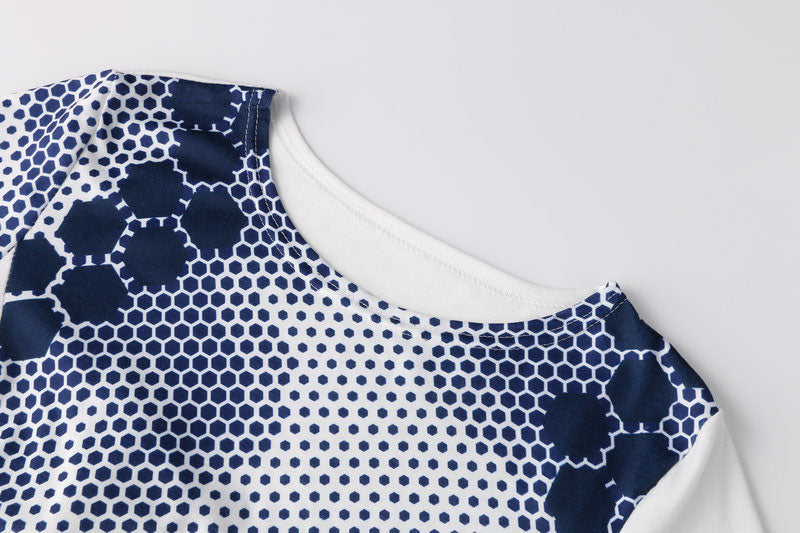 New Honeycomb Print Fitness Set - Queenruler