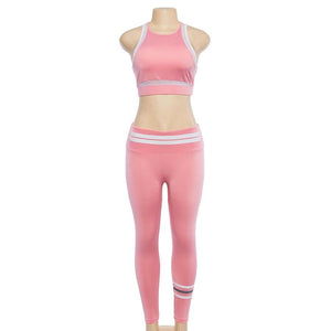 Two Piece Pink Suit - Queenruler