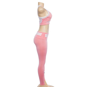 Two Piece Pink Suit - Queenruler