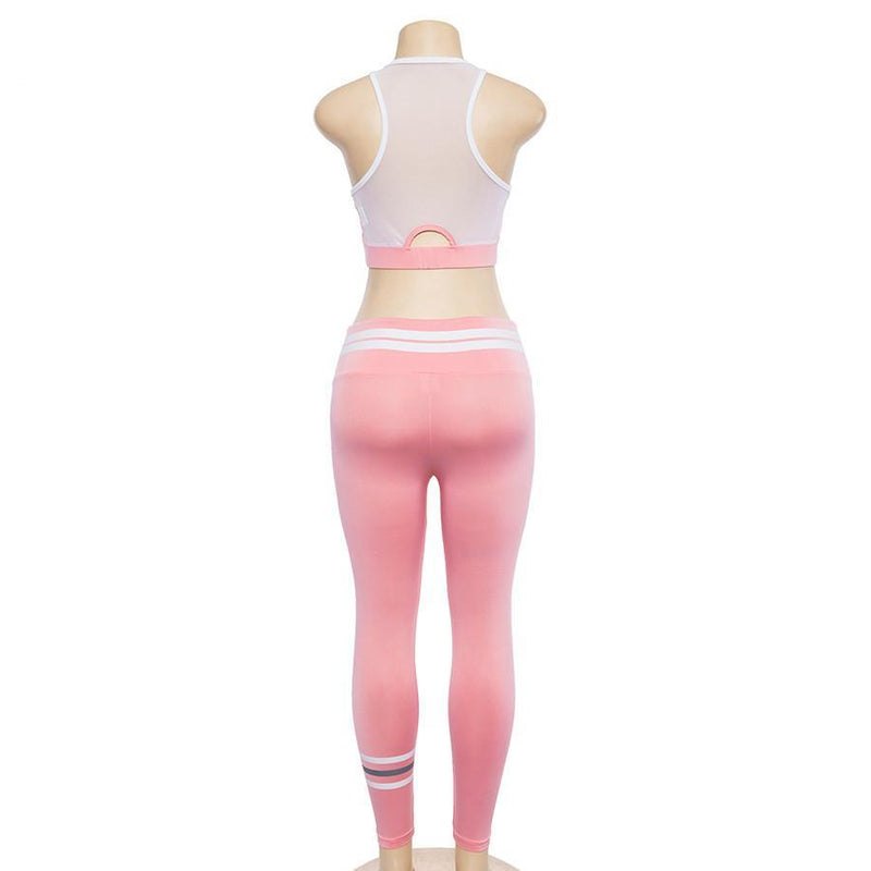 Two Piece Pink Suit - Queenruler