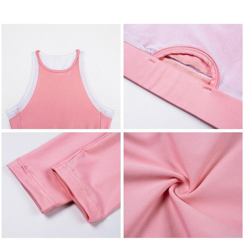 Two Piece Pink Suit - Queenruler