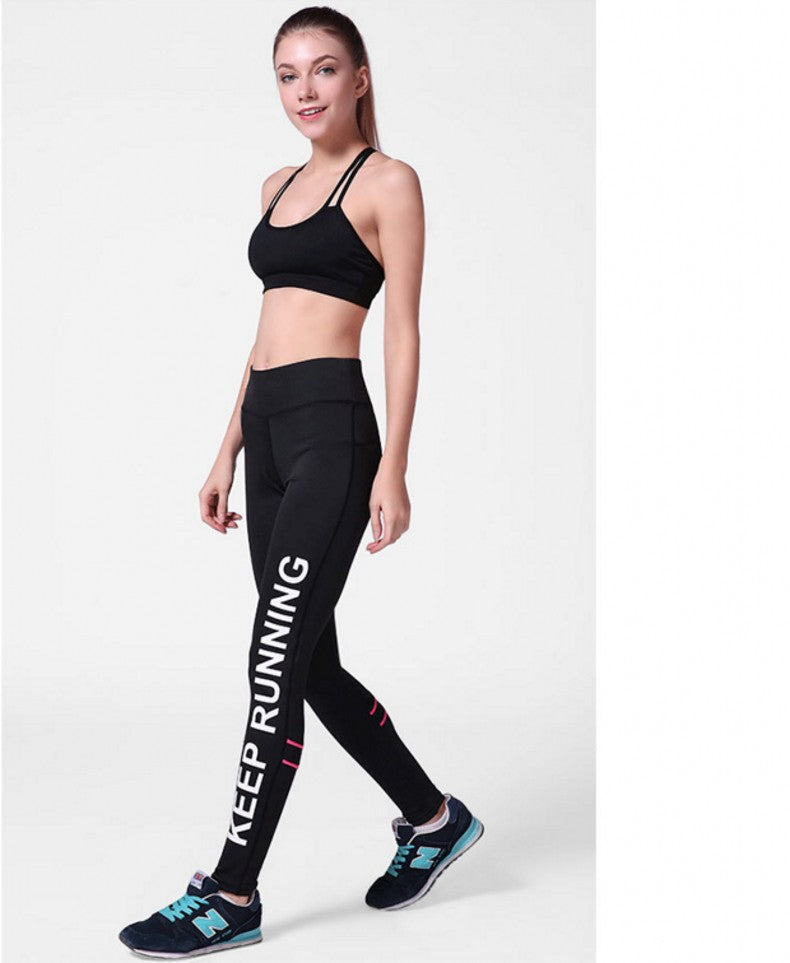 Keep Running Slim Leggings - Queenruler
