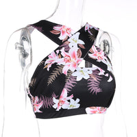 Sexy Floral Sports Suit - Queenruler