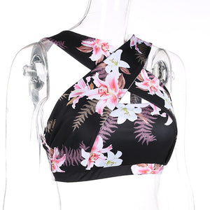 Sexy Floral Sports Suit - Queenruler