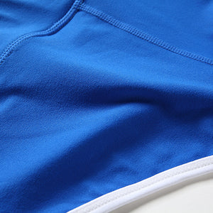 Hot Cotton Athletic Shorts (Blue) - Queenruler