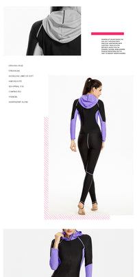 Queenruler Running Suit With Hoodie (Black) - Queenruler