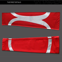 Red Sports Warmer Arm  Sleeves| Queenruler
