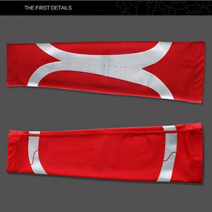Red Sports Warmer Arm  Sleeves| Queenruler