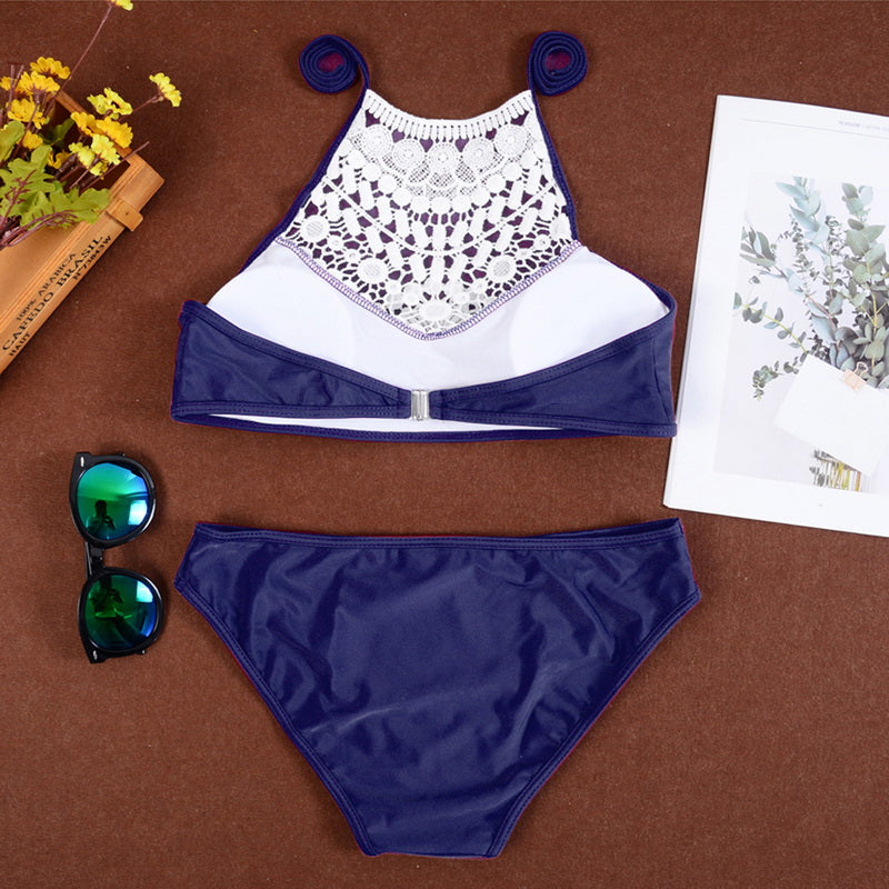 Sexy Brazilian Bikini (Lace Navy) - Queenruler