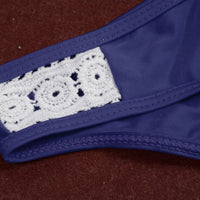 Sexy Brazilian Bikini (Lace Navy) - Queenruler