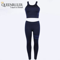 Sexy Two Piece Sporting workout suit Set