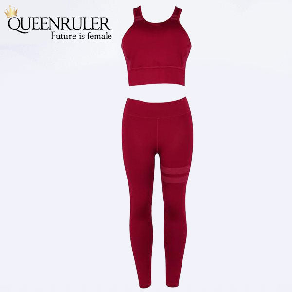 Sexy Two Piece Sporting workout suit Set