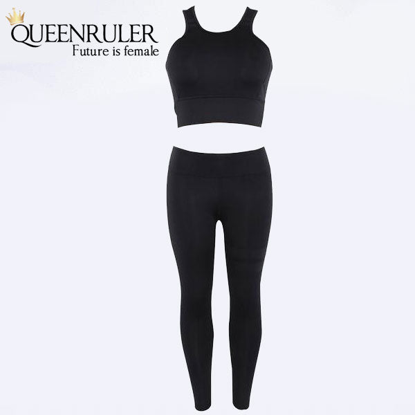 Sexy Two Piece Sporting workout suit Set