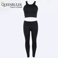 Sexy Two Piece Sporting workout suit Set