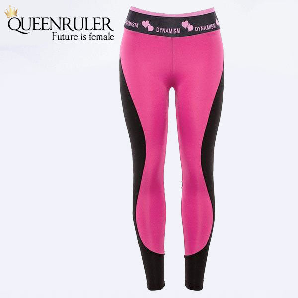 High Waist Heart Patchwork Push Up Leggings