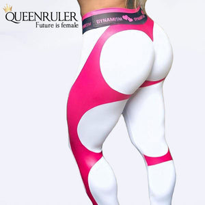 High Waist Heart Patchwork Push Up Leggings