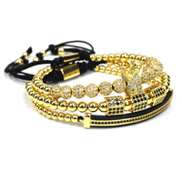 Handmade 3pcs luxury Zircon Bracelet set