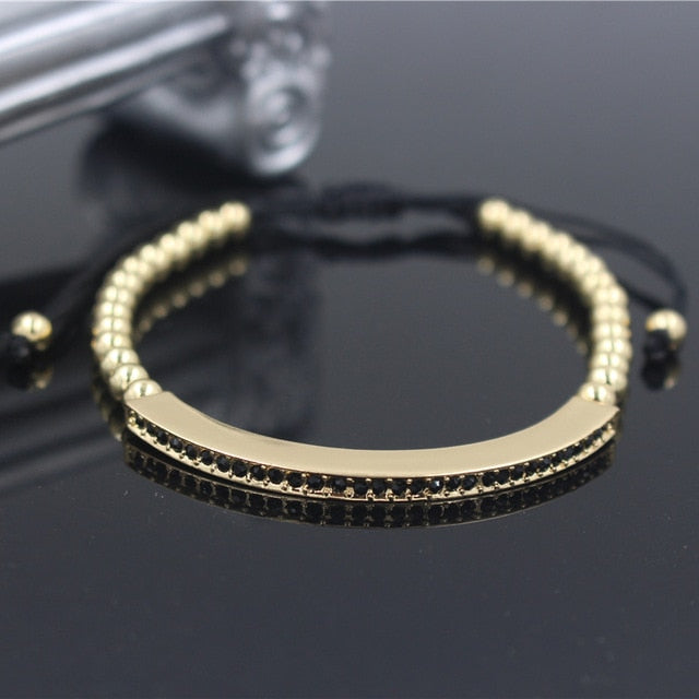 Handmade luxury eye Zircon Bracelet