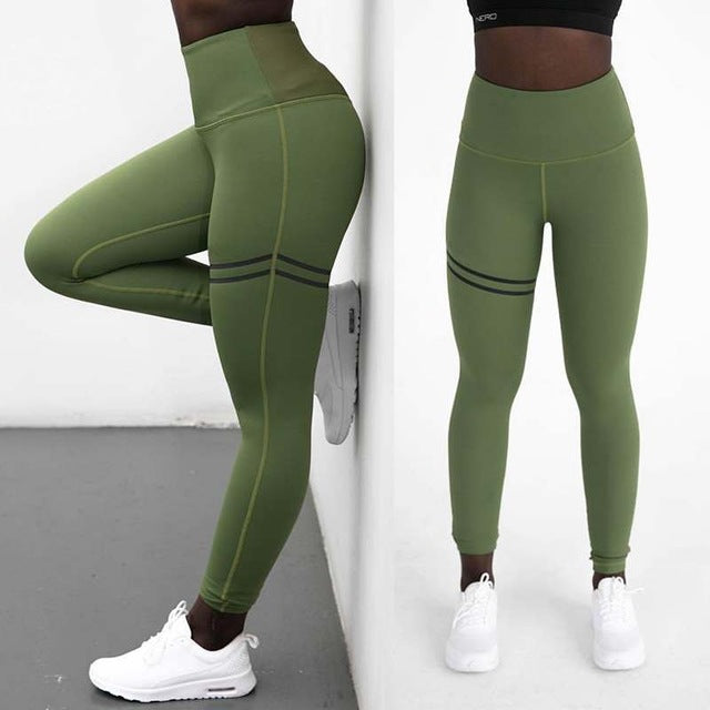 High waisted fitness sports leggings